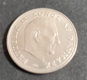 Denmark, nice 1971 1 kr. coin - Picture 1 of 2