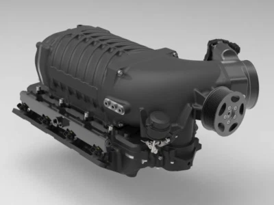 IN STOCK Whipple GM LSX Front Feed 3.8L Supercharger Intercooled Hot Rod Kit - Image 1 of 2