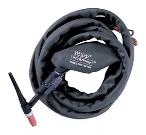 PYTHONrap¢ TIG/MIG Torch Cable Cover - Heavy Duty Nylon - for 12 feet Torches - Picture 1 of 3