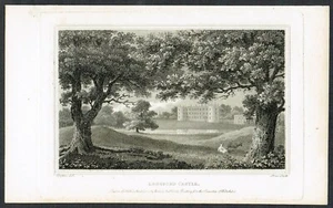 Wilts PH Original Print of Longford Castle from an Engraving by John Britton - Picture 1 of 1