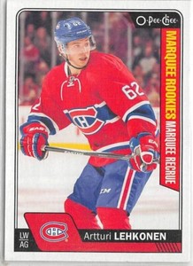 2016-17 O-Pee-Chee #677B Artturi Lehkonen RC