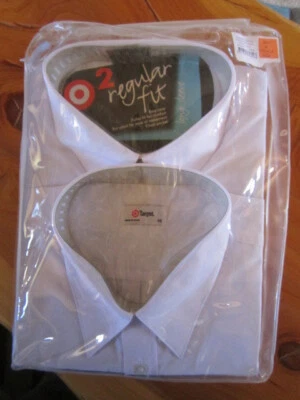 CAMISAS DE NEGOCIOS NUEVAS PARA HOMBRE PAQUETE DOBLE TALLA 46 *** GENIAL *** NUEVAS EN PAQUETE Foto 1 de 3