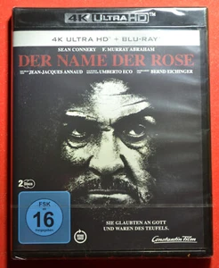 New EU Import The Name of the Rose 4K + Blu-ray - Picture 1 of 5