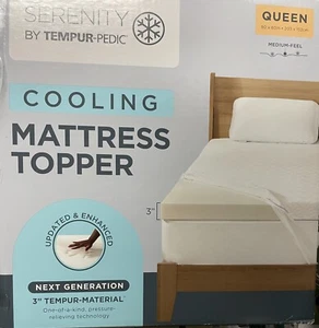 Serenity Tempur-Pedic kühlende Memory Foam Matratzenauflage Queen - Bild 1 von 3