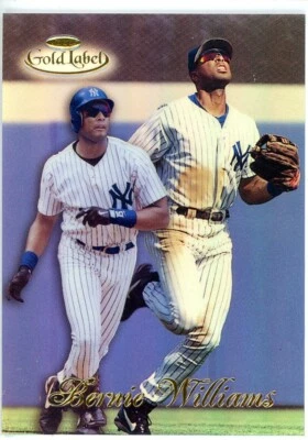 1998 Topps Gold Label - Class 1 Bernie Williams #76 - Image 1 of 2
