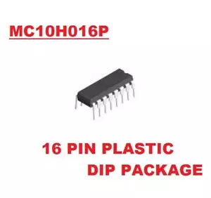 MOTOROLA  MC10H016P 10H016 COUNTER 4BIT BINARY ( Qty 4 ) *** NEW *** - Picture 1 of 1