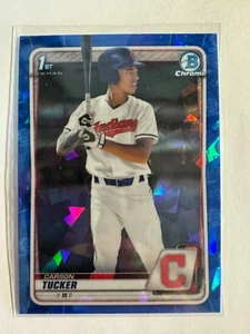 K198,786 - 2020 Bowman Chrome Draft Sapphire #BD60 Carson Tucker - Picture 1 of 1