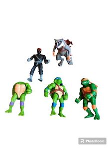 Mixed Figures Lot Parts Pieces Vintage Toys 90s TMNT Teenage Mutant Ninja Turtle