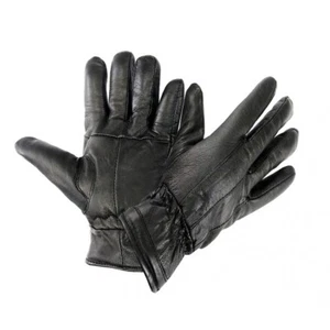 Leather Cold Weather Winter Gloves Cowhide Motorcycle Leather Gloves - 9891 - Picture 1 of 3