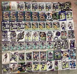 Justin Jefferson 70 Karten Lot-Minnesota Vikings-LSU-Mosaic-Prizm-Inserts-Auswählen - Bild 1 von 4