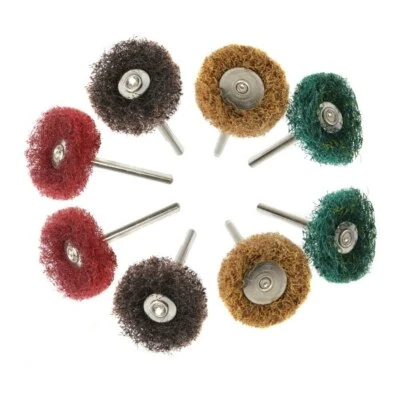 Polierscheiben Schleifscheiben Schwamm Faservlies für Dremel Proxxon Schleifer