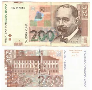 Croatia 200 Kuna 2012 F/VF - Picture 1 of 1