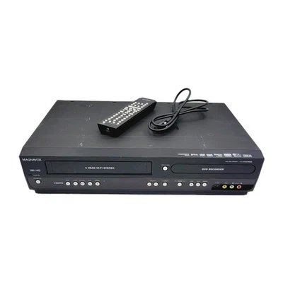 Magnavox ZV427MG9 VCR/DVD Recorder Combo w/ Remote Cable Transfer VHS to DVD  - Image 1 of 4