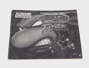 Turtles Tournament Fighters Nintendo NES Instruction Booklet Manual - Picture 1 of 4