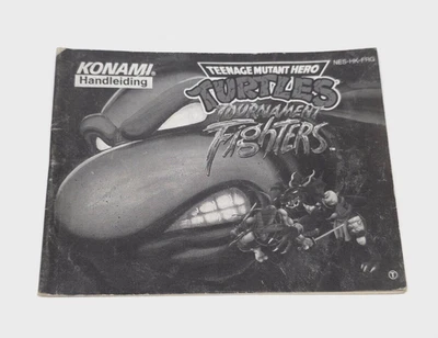 Turtles Tournament Fighters Nintendo NES Instruction Booklet Manual - Image 1 of 4
