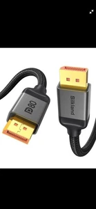 80Gbps DisplayPort Cable 2.1 6.6FT [VESA Certified], [8K240Hz, 4K540Hz 360Hz ... - Picture 1 of 1
