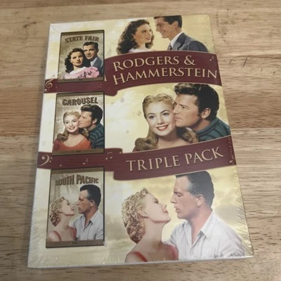 Rodgers&Hammerstein Triple Pack dvd -Carousel, State Fair, South Pacific- NEW - Image 1 of 4