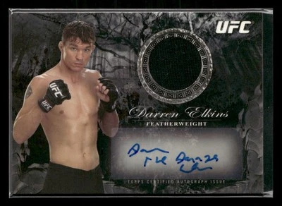 2014 Topps UFC Bloodlines #BAR-DE Darren Elkins Autograph Relics #/188 - Image 1 of 2