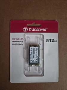 Transcend SSD MTS430S TS512GMTS430S 512GB M.2 2242 Solid State, NEW-IN-PKG. - Picture 1 of 2