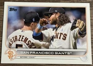 2022 Topps #464 San Francisco Giants San Francisco Giants - Picture 1 of 2