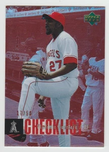 VLADIMIR GUERRERO 2006 Upper Deck Special F/X RED Parallel #871 SP #17/50 SSP - Picture 1 of 2