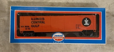 Model Power HO Scale Illinois Central Gulf ICG Toy Box Car #9034 - Image 1 of 4