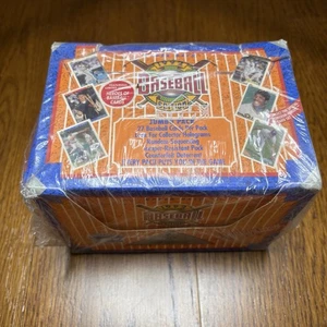 1992 Upper Deck Find The Williams Baseball Jumbo Pack Box - Bild 1 von 4