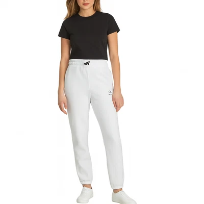 Calvin Klein Performance Women's Slim Joggers White Size XS - Image 1 of 4