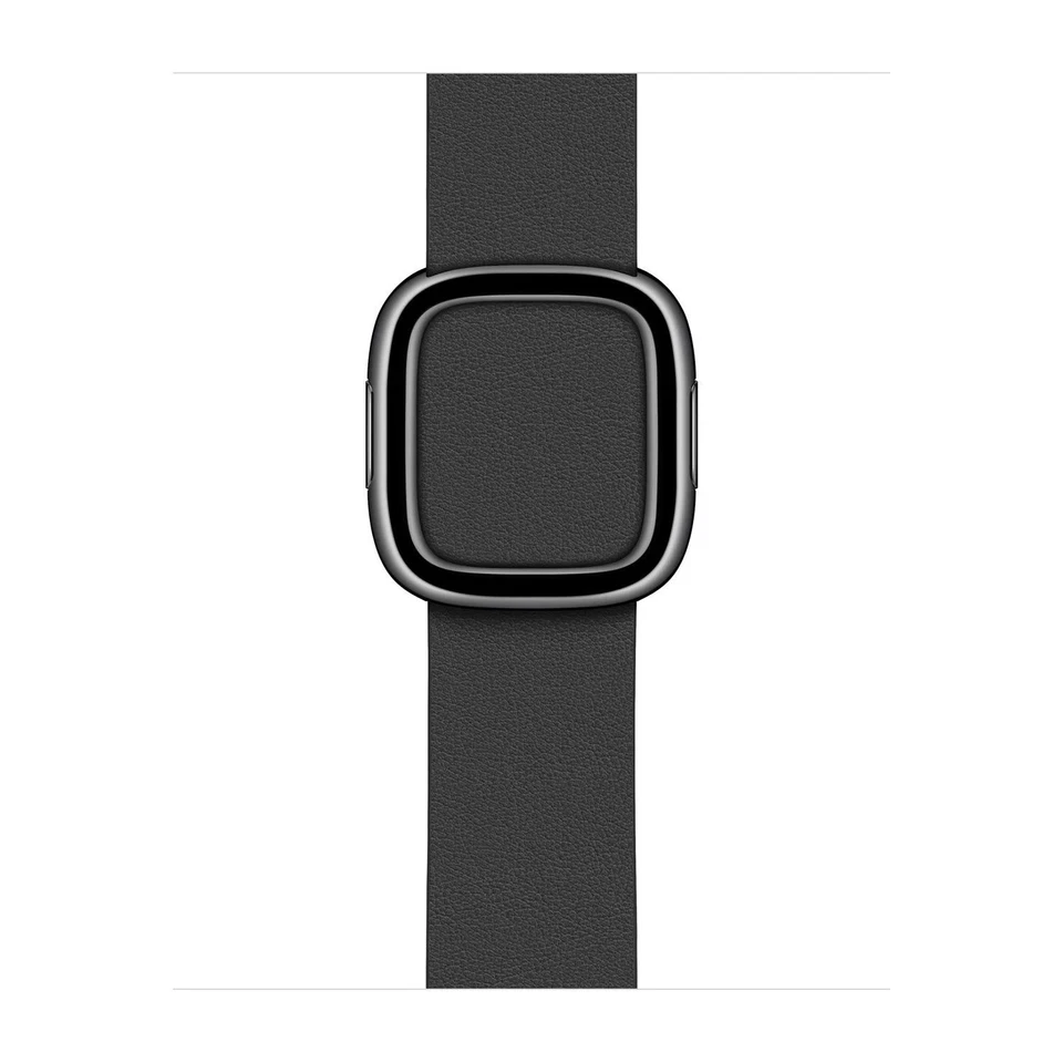 Genuine Apple Watch Band Leather Modern Buckle 38mm 40mm 41mm Series 3 4 5 6 7 8 - Image 1 of 1