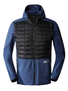Mens The North Face Blue/Black Lab Hybrid Thermoball Hooded Jacket - Picture 1 of 5