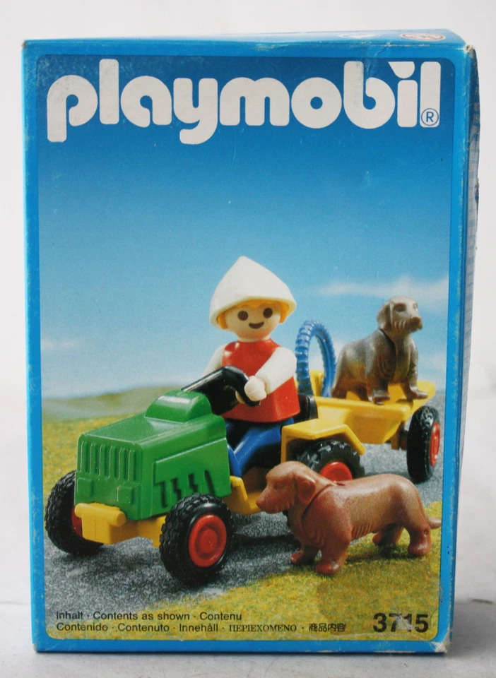 PLAYMOBIL 3715 Child With Traktor -
