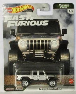 HOT WHEELS FAST & FURIOUS FURIOUS FLEET 4/5 JEEP GLADIATOR REAL RIDERS - Picture 1 of 1