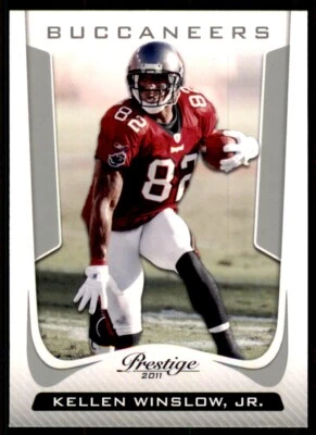 2011 Panini Prestige Kellen Winslow Jr. A Football Cards #187 - Image 1 of 2