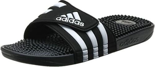 Sandalo unisex adulti Adidas Adissage Slides F35580 colore nero nuovissimo