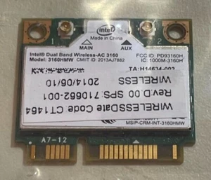 HP ENVY 17T-J127CL OEM WIFI CARD, 710662-001 - Picture 1 of 3