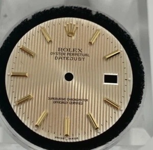 Original Rolex Datejust 36mm Silver Tapestry Watch Dial 16013 16233 116203 - Bild 1 von 2