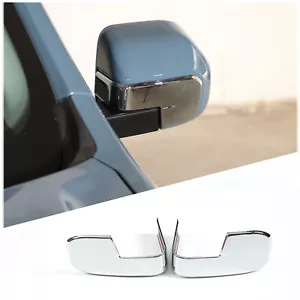 Cubierta de moldura de espejo retrovisor cromada ABS para Ford Maverick Lariat 2022-2023 2 piezas - Imagen 1 de 11