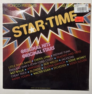 STAR TIME Original Hits Original Stars P15143 LP Vinyl VG++ Cover Shrink 1979 - Image 1 of 4