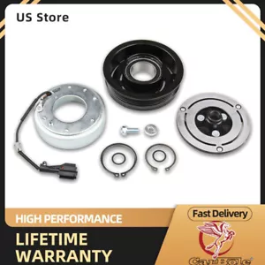 AC Compressor Clutch Assembly Repair Kit for Subaru Forester 2008 2009 2010 2.5L - Picture 1 of 9