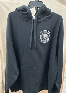 Men's Augusta Sportswear Pullover Hoodie New W/Tags-Pockets-Black-2nd Amendment - Picture 1 of 4