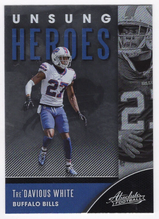 Tre'Davious White 2020 Absolute Unsung Heroes Card; Buffalo Bills - Image 1 of 1