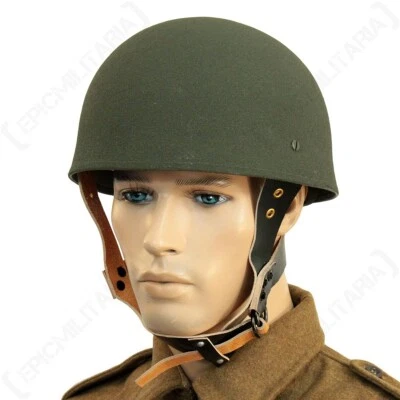 Casco de Paracaidista Británico Mk I Segunda Guerra Mundial - Repro Ejército Para Soldado Acero Todos los Tamaños Nuevo Foto 1 de 4