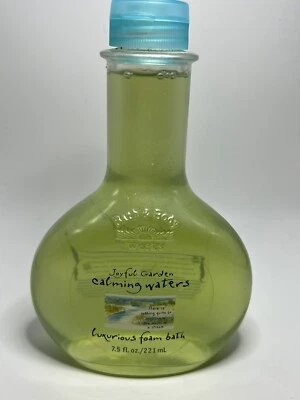 Bath & Body Works Joyful Garden Calming Waters Luxurious Foam Bath 7.5 floz New - Image 1 of 3
