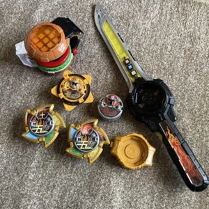 Power Rangers Ninja Steel Ninninger Morpher 7p Set Sword Shuriken Stars Japan - Picture 1 of 6