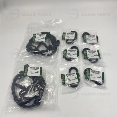 OEM For Land Range Rover Sport LR4 Jaguar 3.0L SC VALVE COVER GASKET SET RH LH Foto 1 de 4