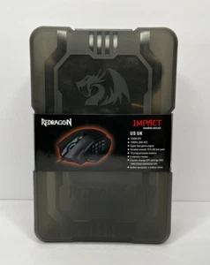 Redragon M908 Impact w/ case and weights - RGB LED MMO Gaming Mouse - Picture 1 of 3