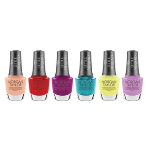Morgan Taylor Little Mermaid 6-piece Nail Polish Set - New & Sealed in Open Box - Picture 1 of 2