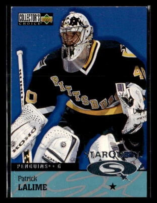 1997-98 Collector's Choice #SQ40 Patrick Lalime StarQuest - Image 1 of 2