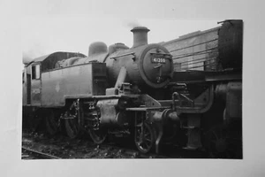 RWY098 - 1958 Railway Locomotive 41200 BANGOR SHED - Real Photo - Picture 1 of 2