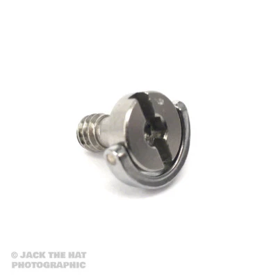 PIXEL PEEPER Tornillo de repuesto para trípode placa de liberación rápida. Acero inoxidable premium.